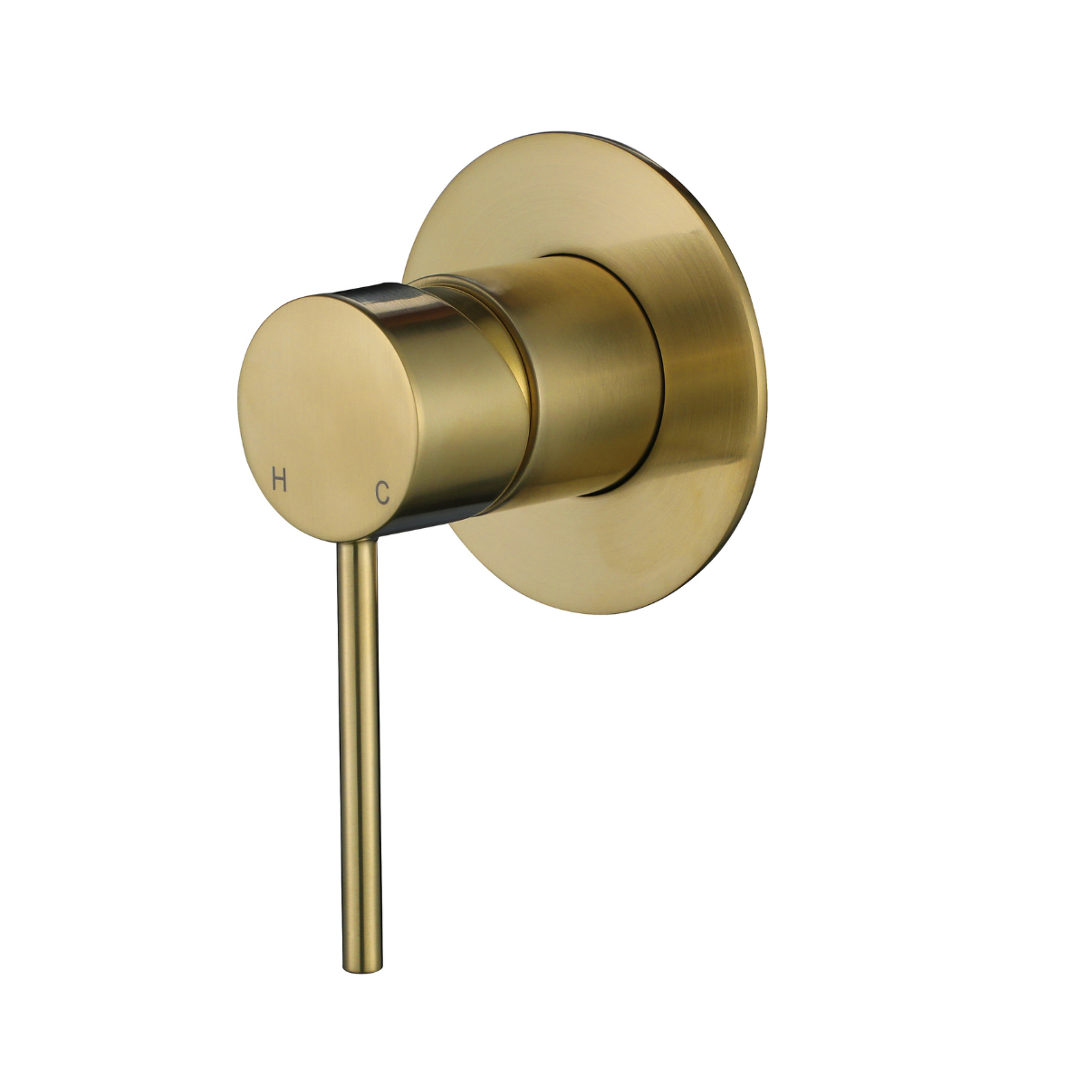Modern National Star Mini Shower Mixer 80mm Trim Kit Brushed Bronze