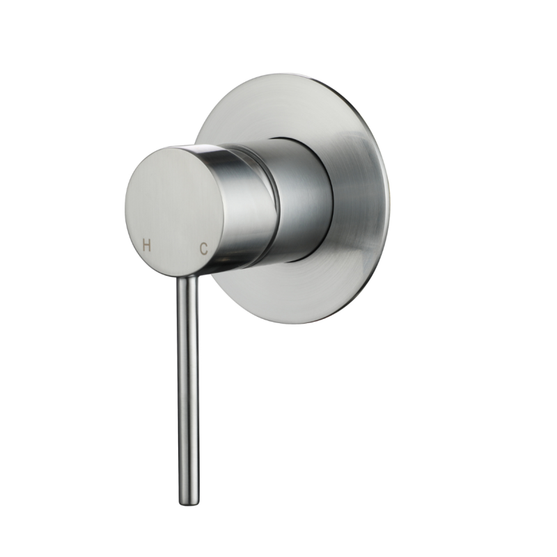 Modern National Star Mini Shower Mixer 80mm Brushed Chrome