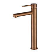 Modern National Star Mini High Rise Basin Mixer Champagne