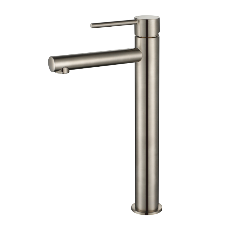 Modern National Star Mini High Rise Basin Mixer Brushed Nickel