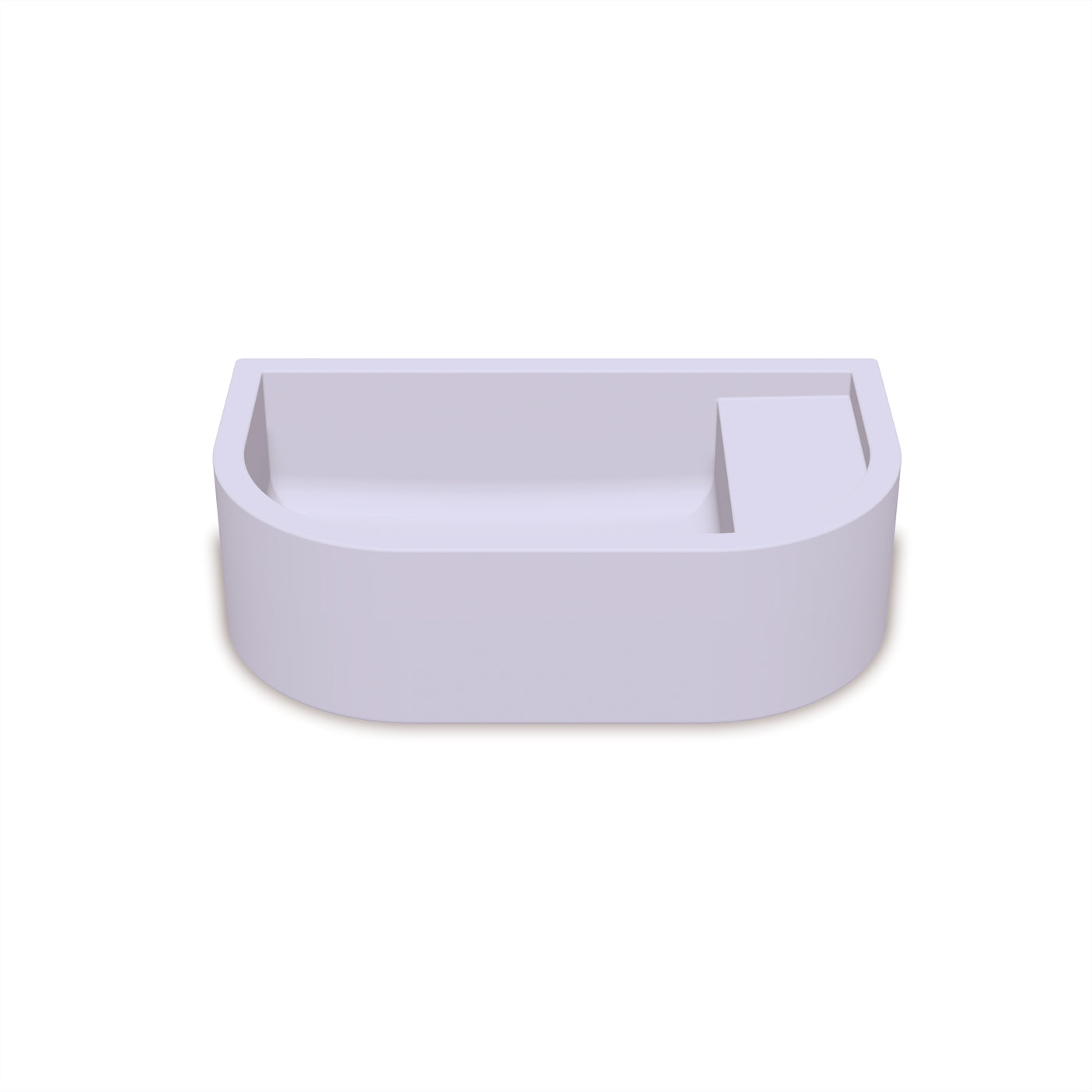 Nood Co Loop 01 Basin - Wall Hung (21 concrete finishes)