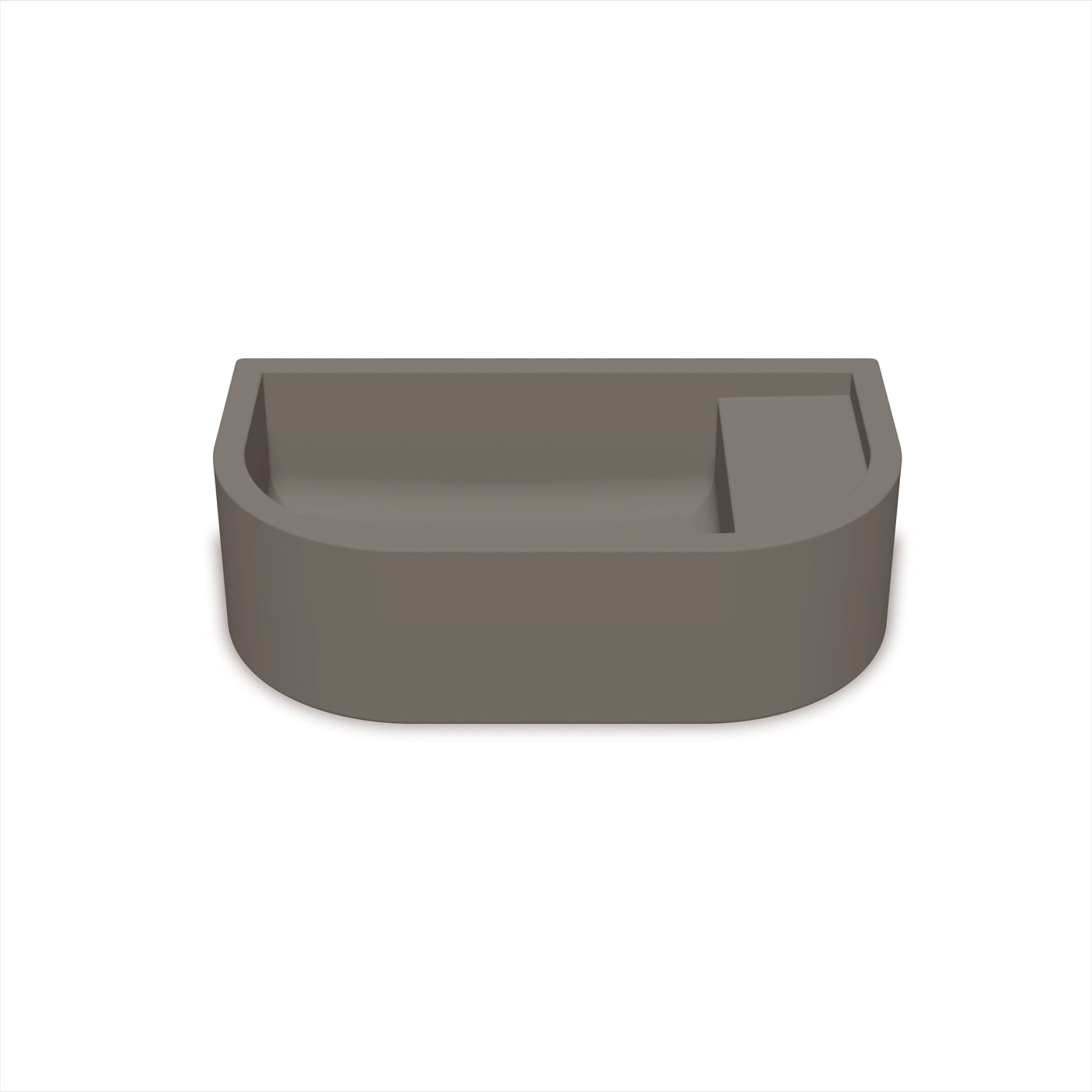Nood Co Loop 01 Basin - Wall Hung (21 concrete finishes)