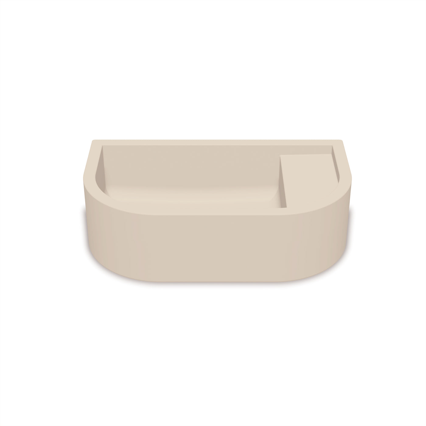Nood Co Loop 01 Basin - Wall Hung (21 concrete finishes)