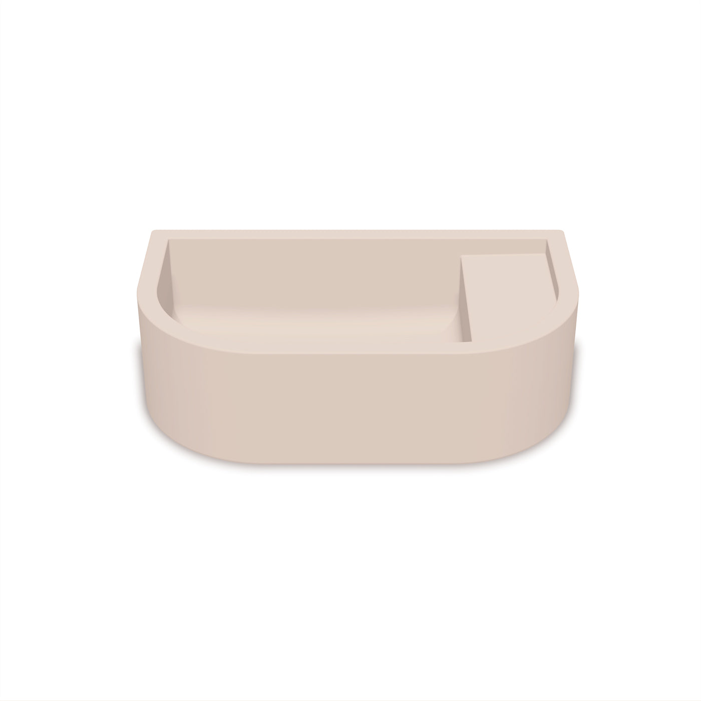 Nood Co Loop 01 Basin - Wall Hung (21 concrete finishes)