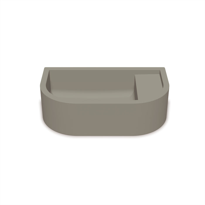 Nood Co Loop 01 Basin - Wall Hung (21 concrete finishes)