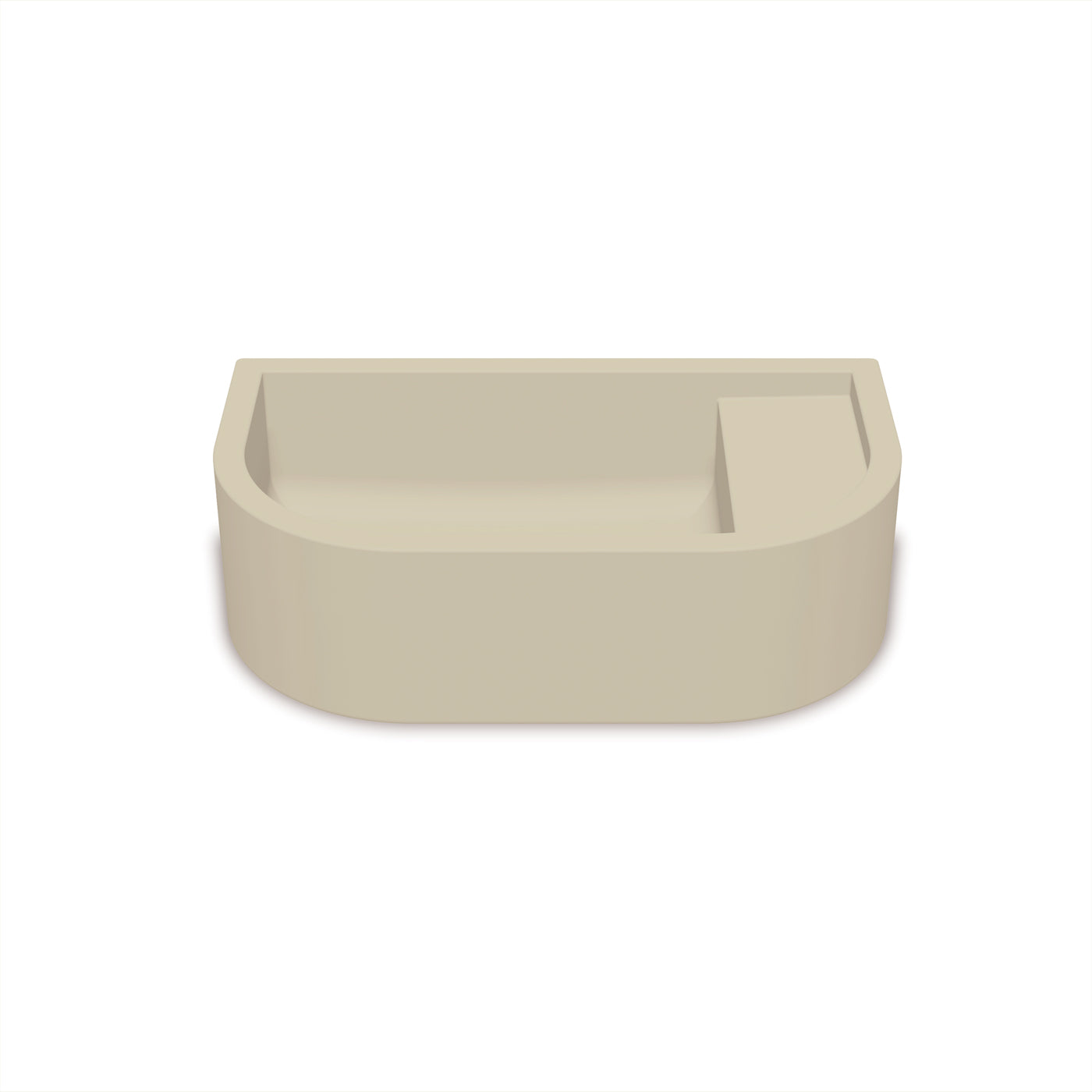 Nood Co Loop 01 Basin - Wall Hung (21 concrete finishes)