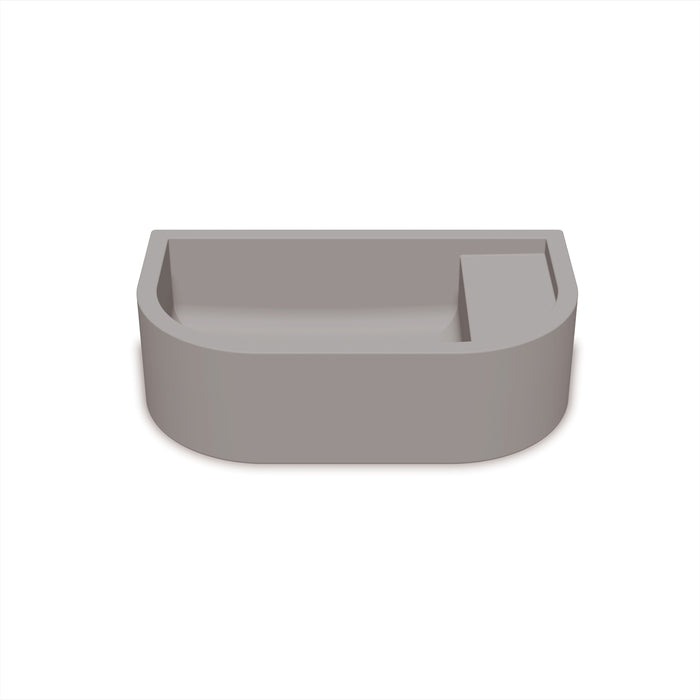 Nood Co Loop 01 Basin - Wall Hung (21 concrete finishes)