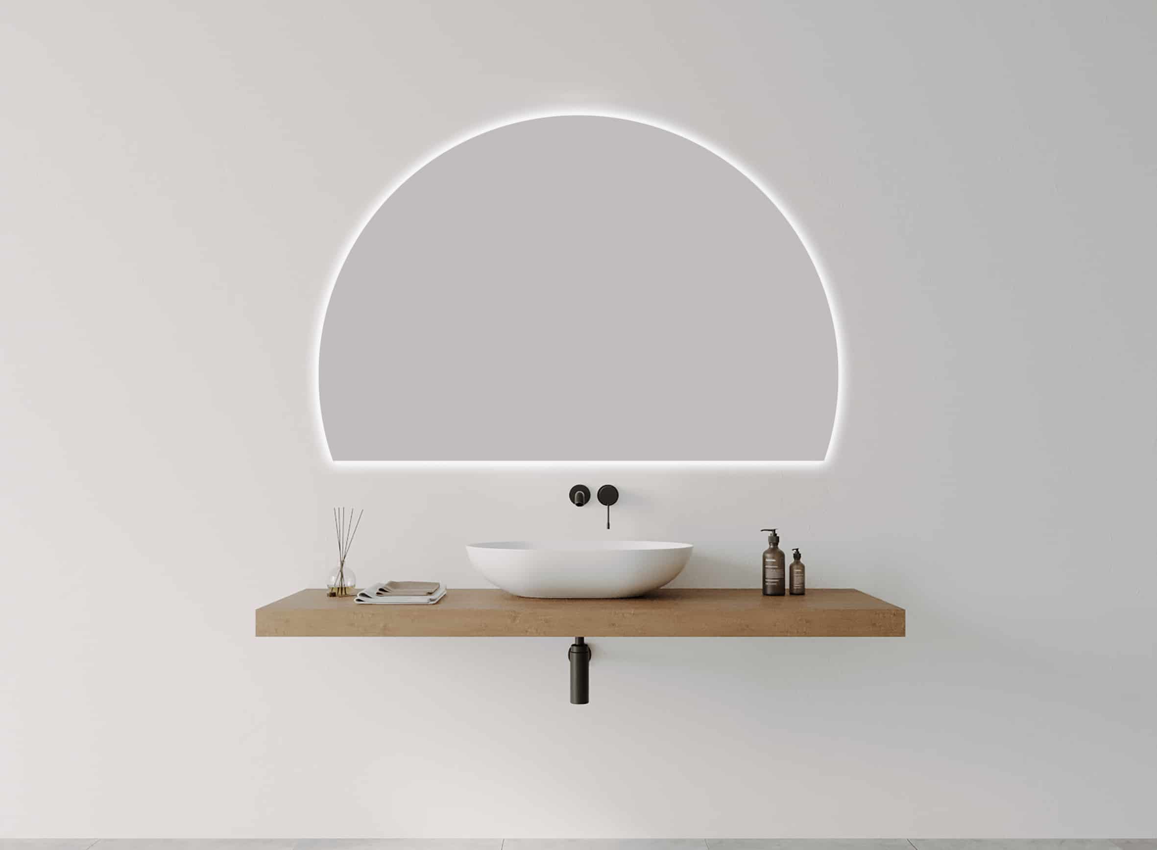 Remer Luna Arch LED Mirror 1500mm