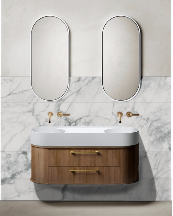 Omvivo Lune 1200 Wall Basin