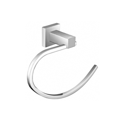 Modern National Lux Towel Ring - Chrome