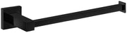 Modern National Lux Towel Holder - Matte Black