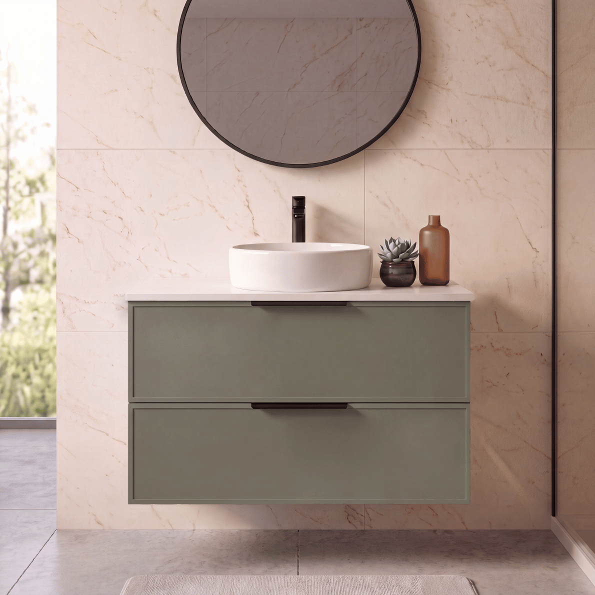 Fifth Avenue Lenox Wall Hung Vanity