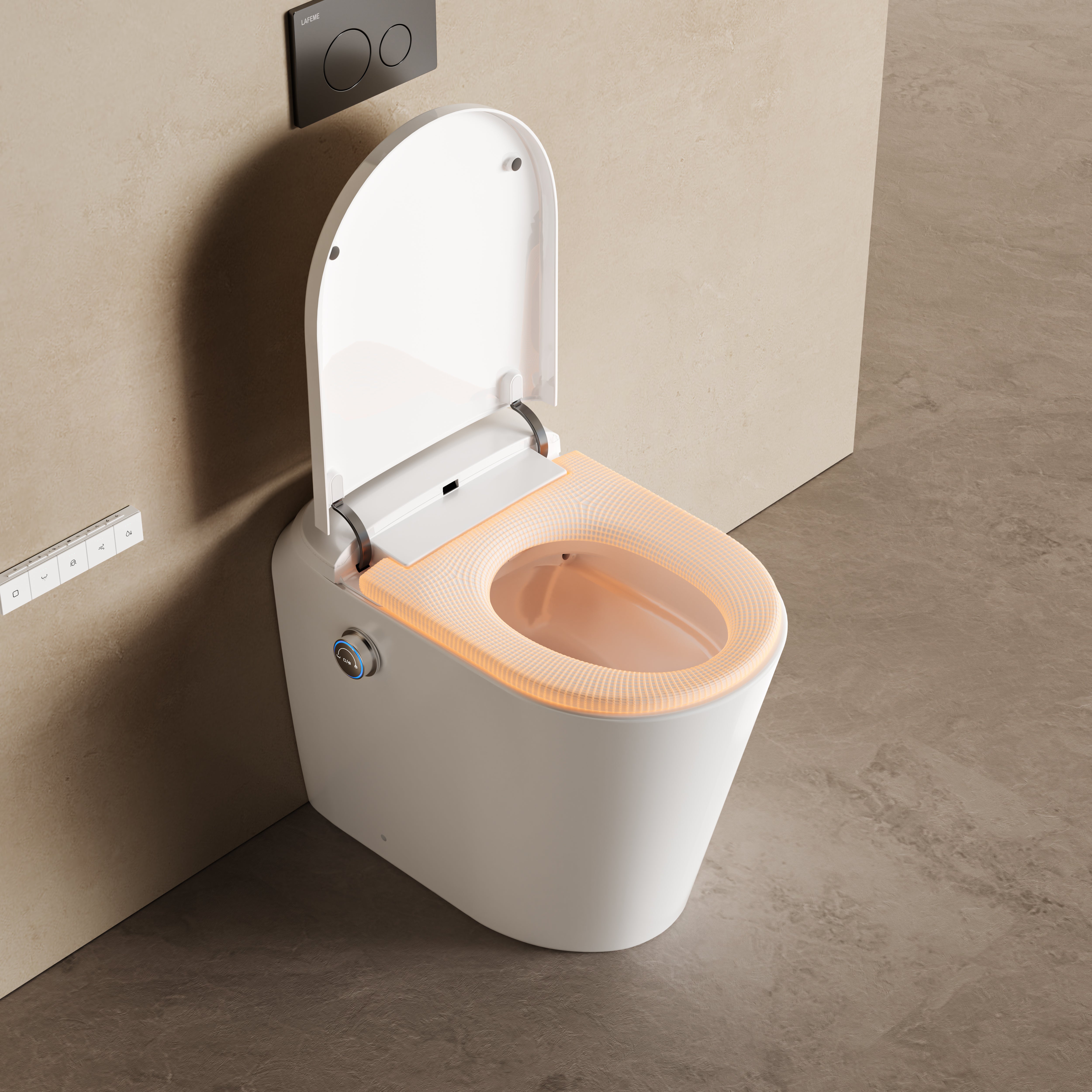 Lafeme Autolux Wall Faced Intelligent Toilet