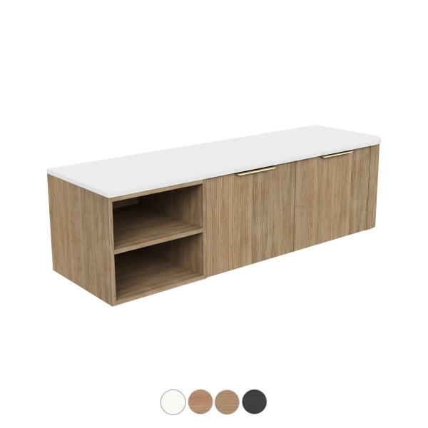 Fienza Margot Wall Hung Cabinet Left Shelf