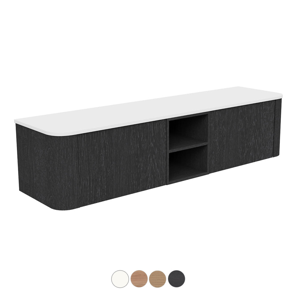 Fienza Margot Wall Hung Cabinet Centre Shelf