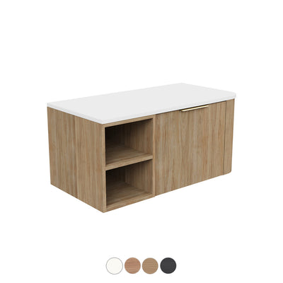 Fienza Margot Wall Hung Cabinet Left Shelf
