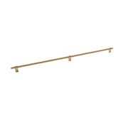 Momo Maida Bar Handle 648mm in Brushed Satin Brass