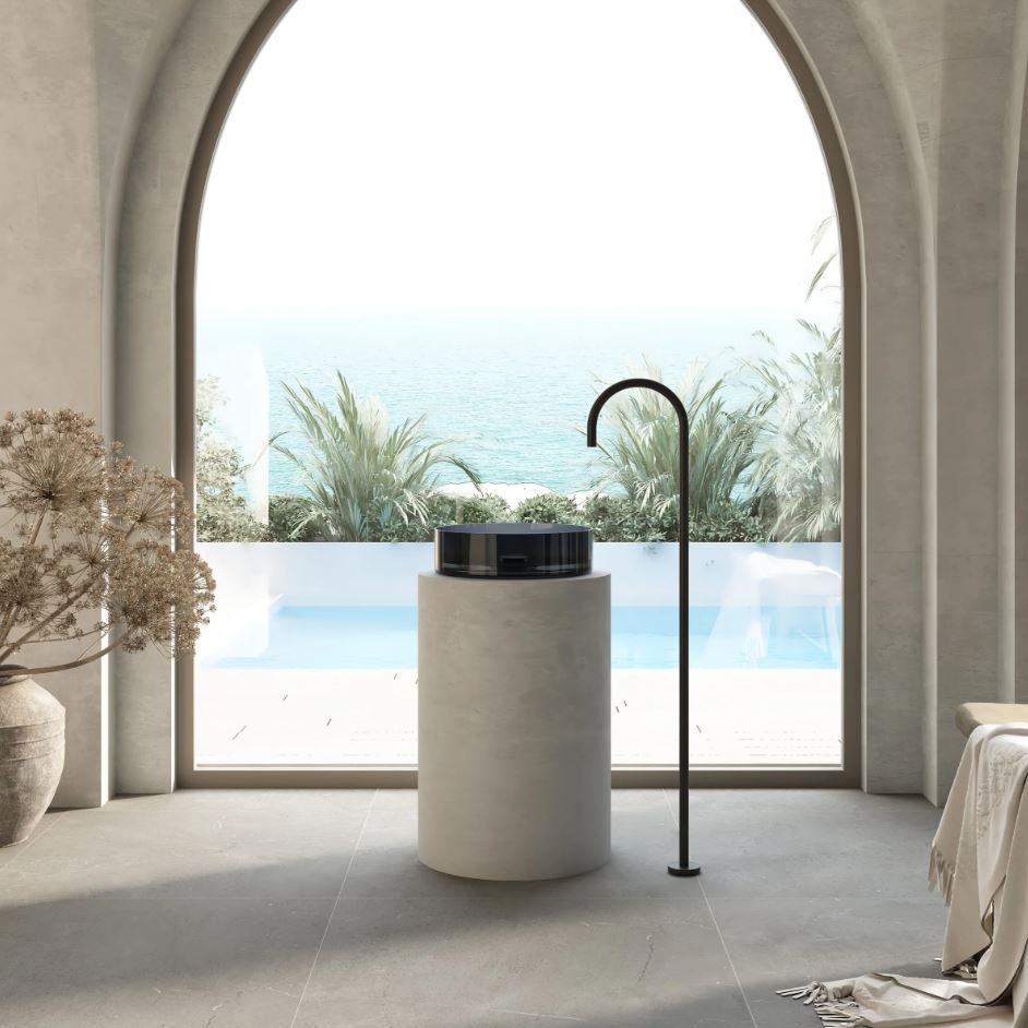 Cassa Design Wow Round Translucency Resin Stone Basin