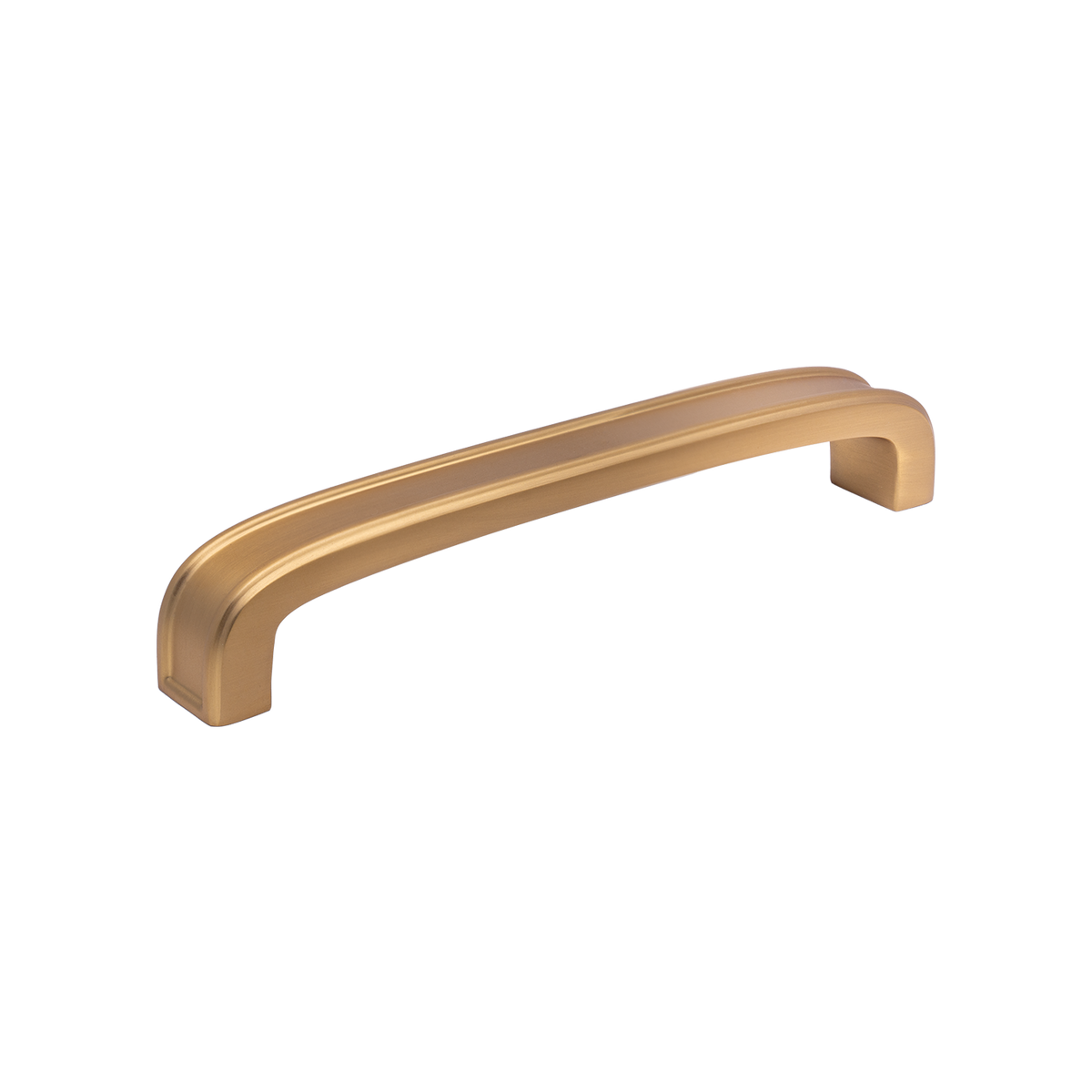 Momo Monaco D Handle 160mm in Brushed Satin Brass