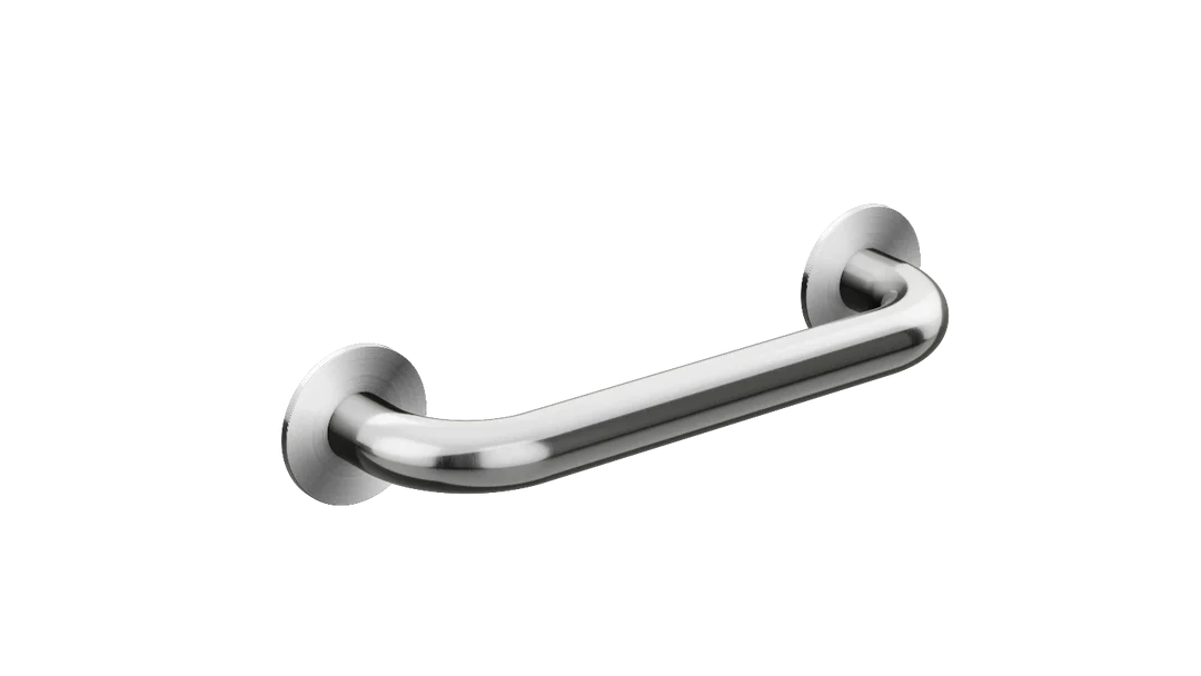 Meir Mobility Straight Grab Rail 300mm Brushed Nickel