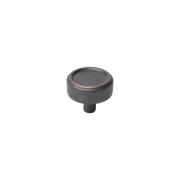 Momo Monaco Round Knob 36mm in Antique Brass