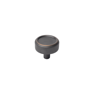 Momo Monaco Round Knob 36mm in Antique Brass