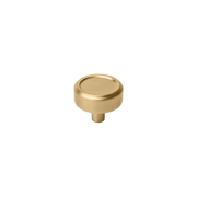 Momo Monaco Round Knob 36mm in Brushed Satin Brass