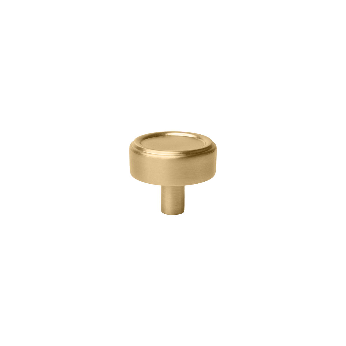 Momo Monaco Round Knob 36mm in Brushed Satin Brass - view 2