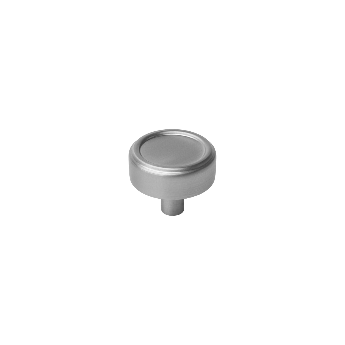 Momo Monaco Round Knob 36mm in Dull Brushed Nickel