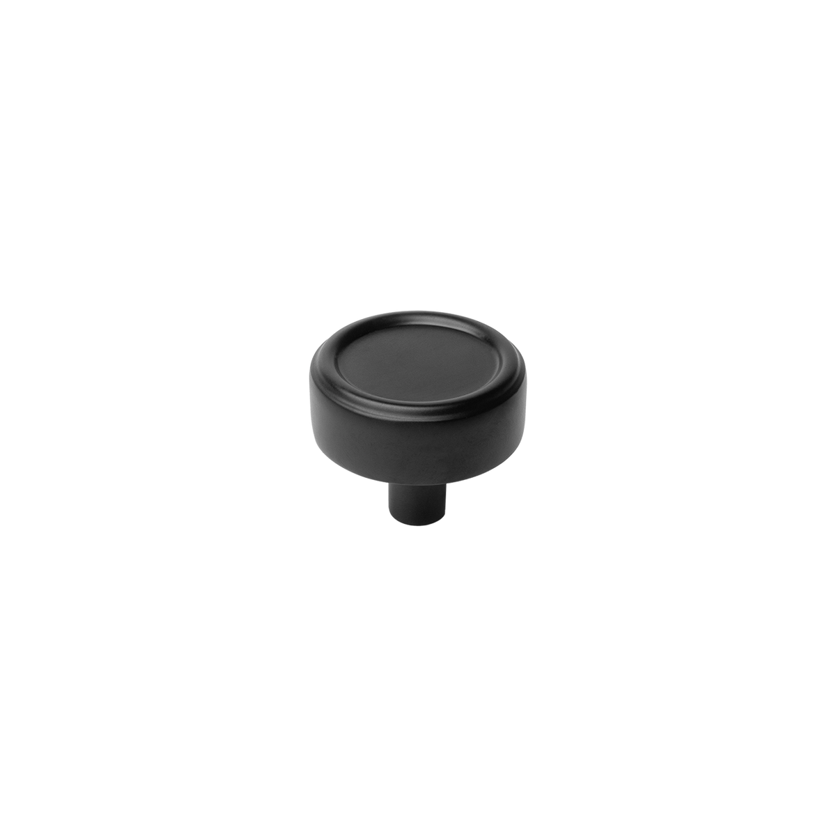 Momo Monaco Round Knob 36mm in Matt Black