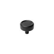 Momo Monaco Round Knob 36mm in Matt Black