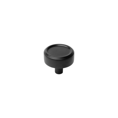 Momo Monaco Round Knob 36mm in Matt Black