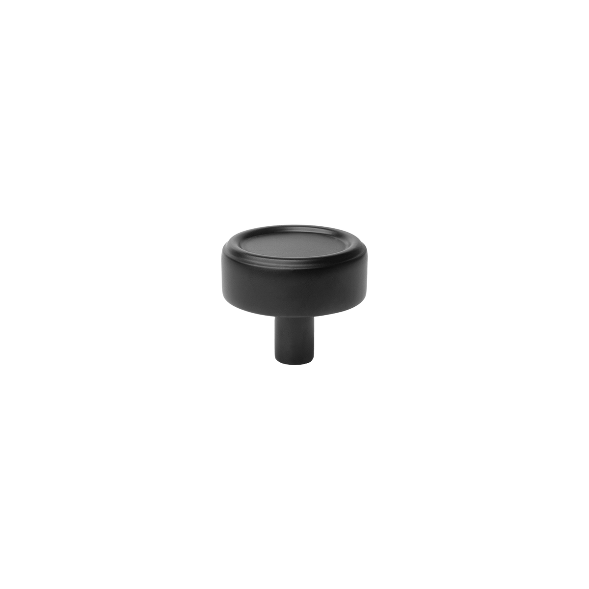 Momo Monaco Round Knob 36mm in Matt Black - view 2