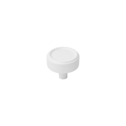 Momo Monaco Round Knob 36mm in Matt White
