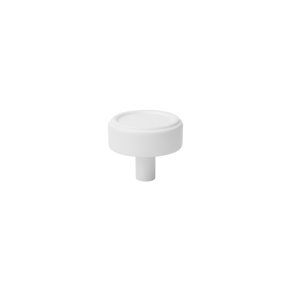 Momo Monaco Round Knob 36mm in Matt White - view 2