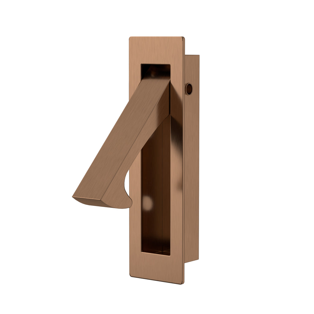 Meir Sliding Door Edge Pull Lustre Bronze