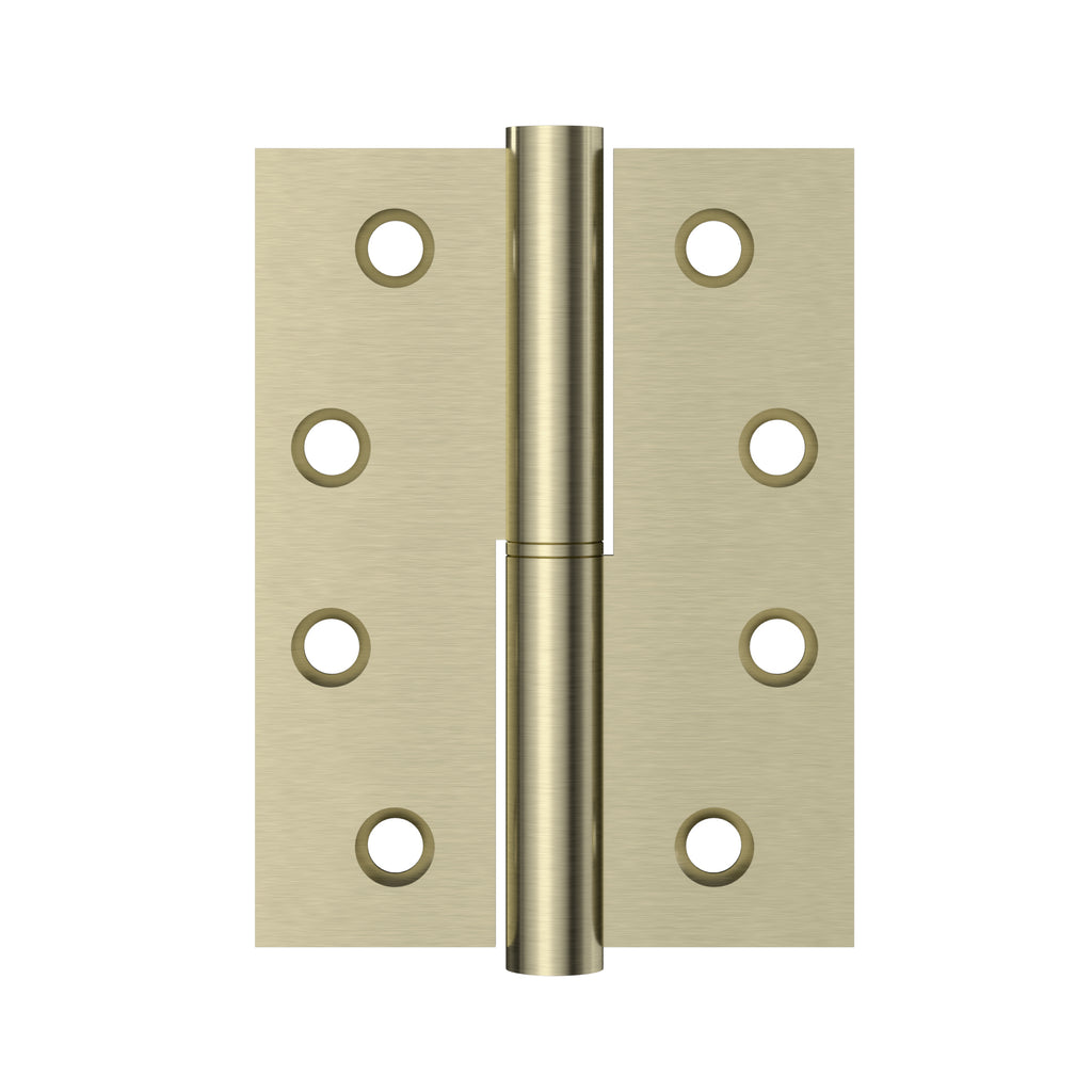 Meir Lift Off Door Hinge - Left Side Tiger Bronze
