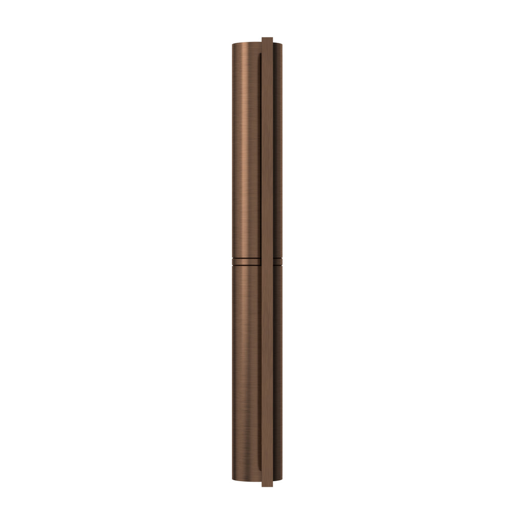 Meir Lift Off Door Hinge - Left Side Lustre Bronze