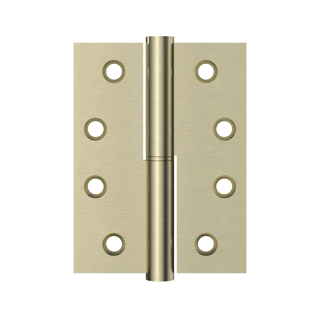 Meir Lift Off Door Hinge - Right Side Tiger Bronze