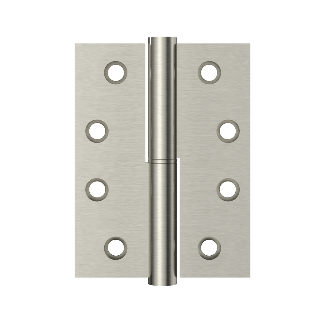 Meir Lift Off Door Hinge - Right Side Brushed Nickel