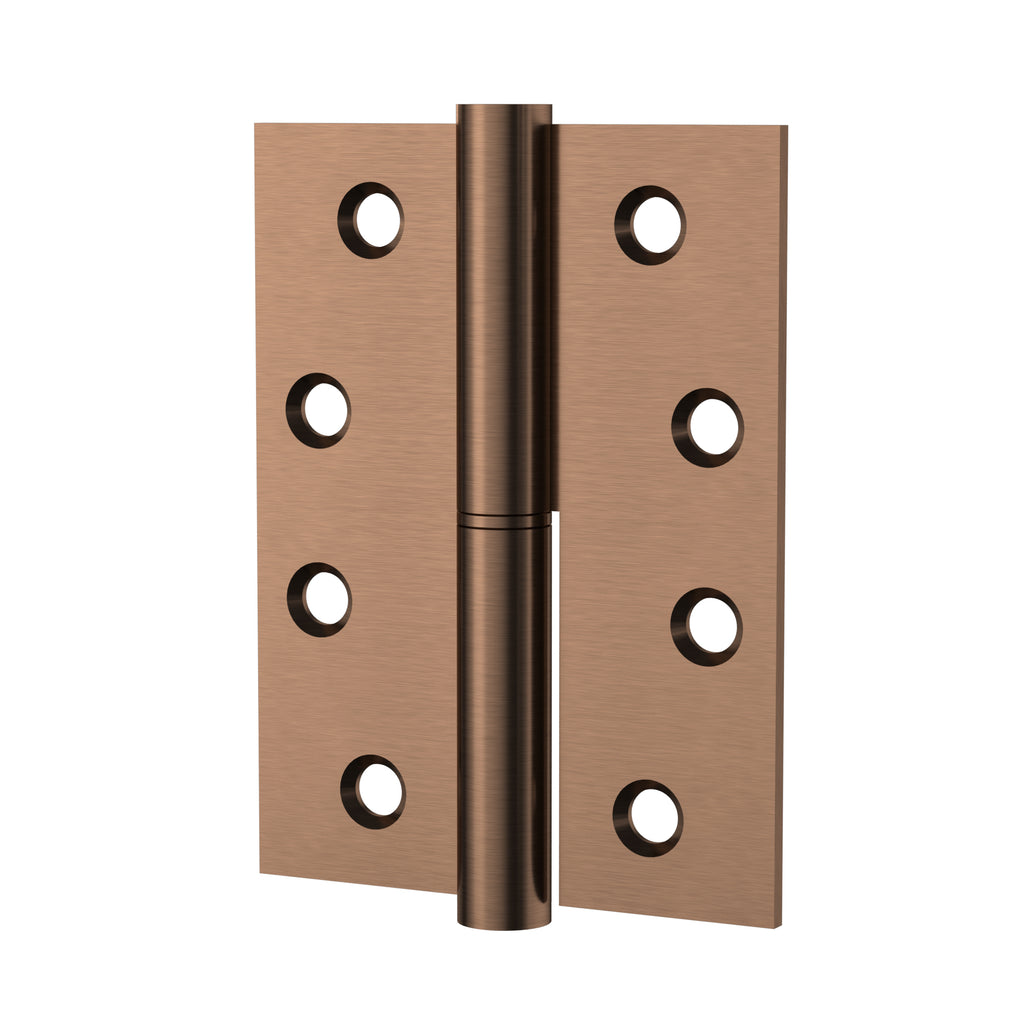 Meir Lift Off Door Hinge - Right Side Lustre Bronze