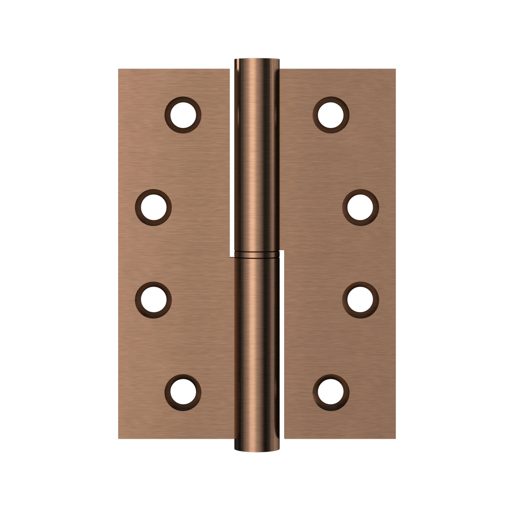 Meir Lift Off Door Hinge - Right Side Lustre Bronze