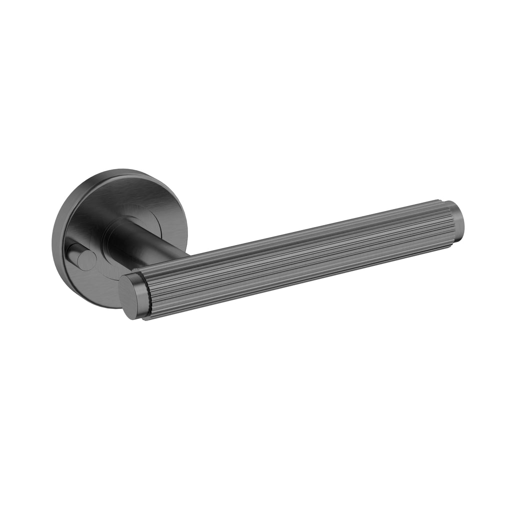Meir Oppen Linear Lever Door Handle - Privacy Shadow