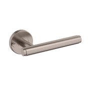 Meir Oppen Brushed Lever Door Handle - Privacy Champagne