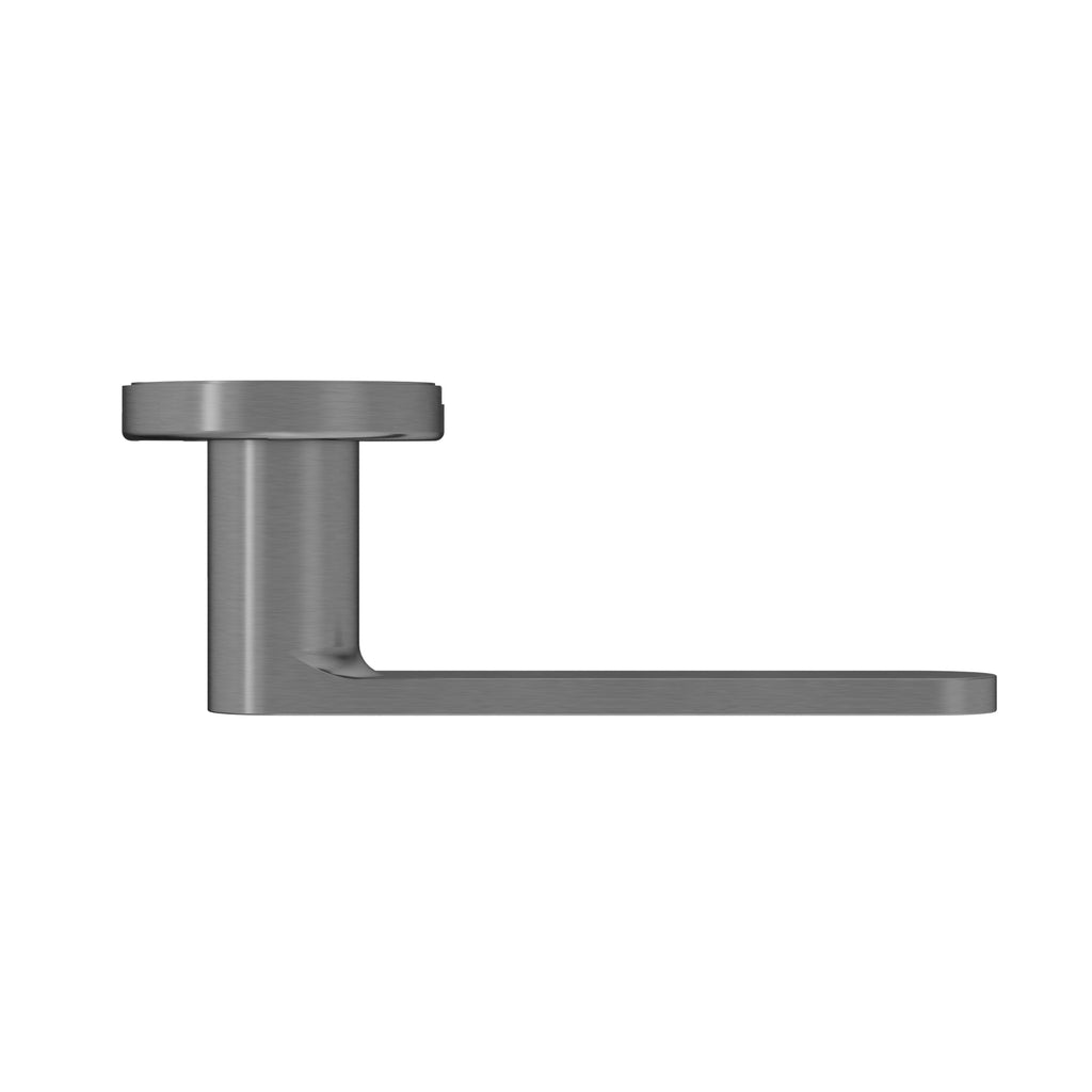 Meir Curvaé Flat  Lever Door Handle - Passage Shadow