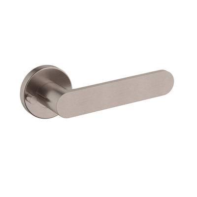 Meir Curvaé Flat Lever Door Handle - Privacy Champagne