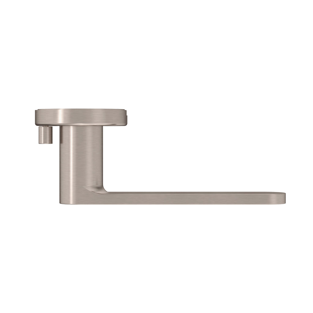 Meir Curvaé Flat Lever Door Handle - Privacy Champagne