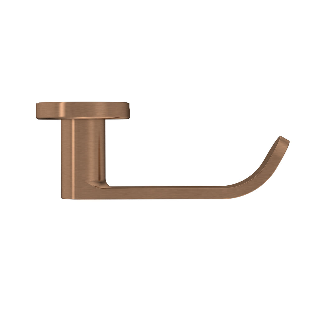 Meir Curvaé Return Lever Door Handle - Passage Lustre Bronze