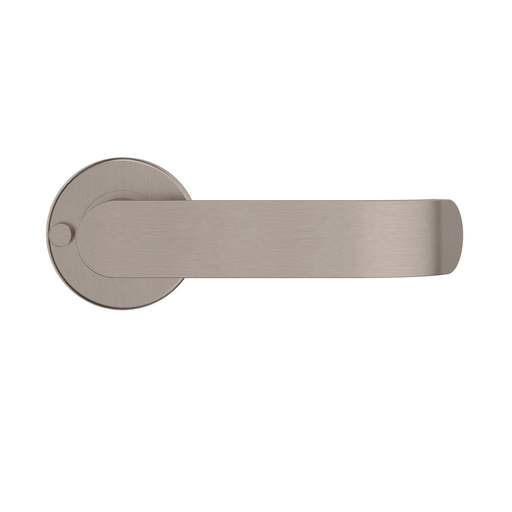 Meir Curvaé Return Lever Door Handle - Privacy Champagne