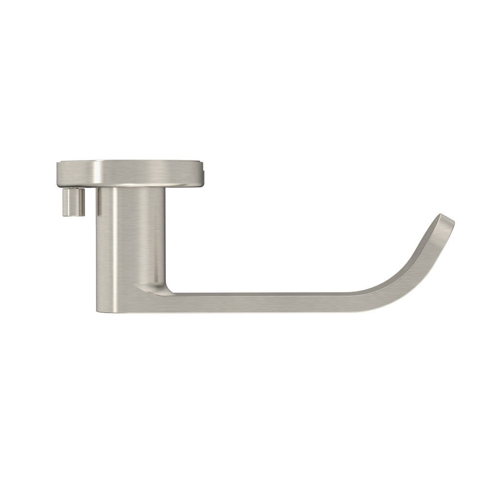 Meir Curvaé Return Lever Door Handle - Privacy Brushed Nickel